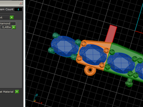 357 Bracelet Modèles 3D en vedette