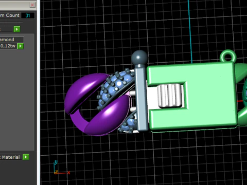358 Bracelet 3D Print Model