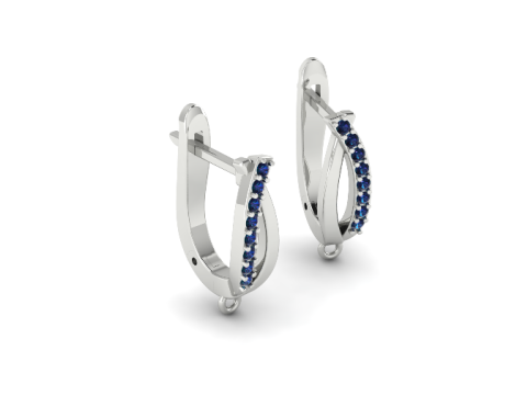 359 Lock for earrings 3D 打印模型