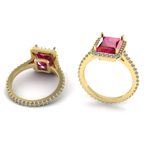 362 Ring 3D Baskı Modeli .c4d .max .obj .3ds .fbx .stl .blend