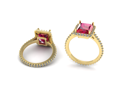 362 Ring Modelo de Impressão 3D
