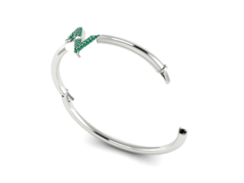 364 Bracelet with the letter Z Model do druku 3D