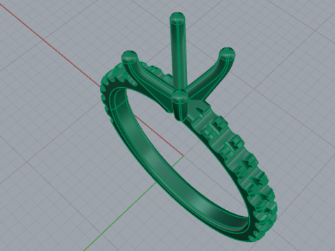 365 Ring 3D Druckmodell