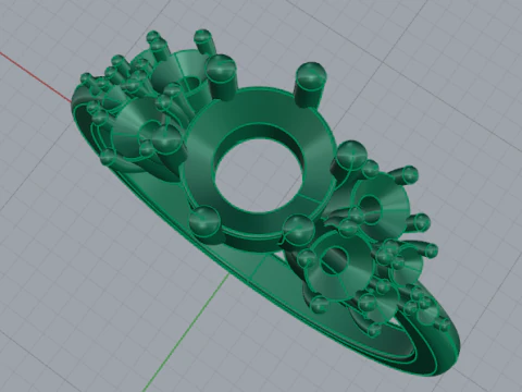 369 Ring 3D Print Model