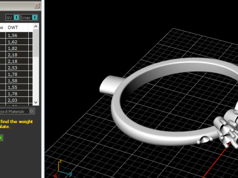 369 Ring 3D Print Model