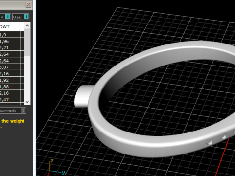 370 Ring for women 3D Baskı Modeli