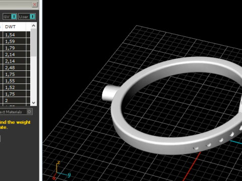 371 Beautiful ring 3D Print Model
