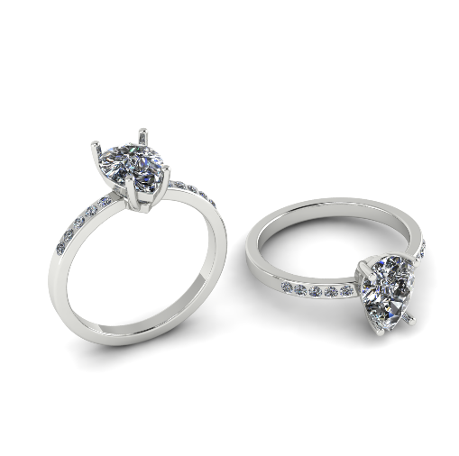 371 Beautiful ring 3D प्रिंट मॉडल .c4d .max .obj .3ds .fbx .stl .blend