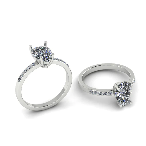 371 Beautiful ring 3D Print Model .c4d .max .obj .3ds .fbx .stl .blend