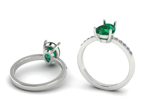 371 Beautiful ring 3D Print Model