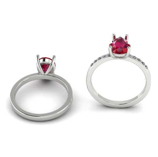372 Beautiful ring 3D Print Model .c4d .max .obj .3ds .fbx .stl .blend