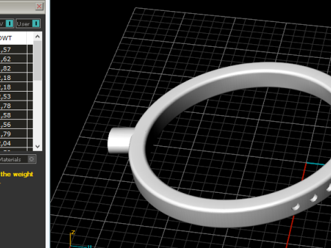 372 Beautiful ring 3D Print Model