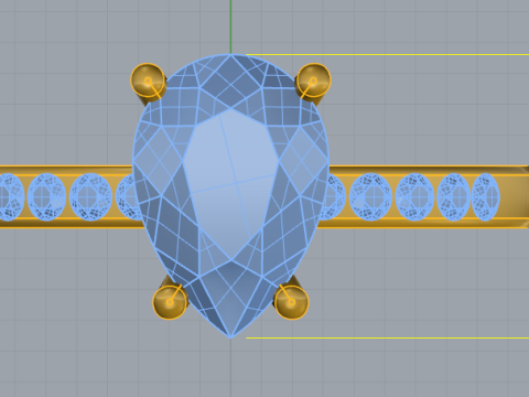 372 Beautiful ring 3D Print Model