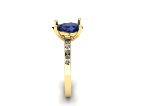 372 Beautiful ring 3D Print Model