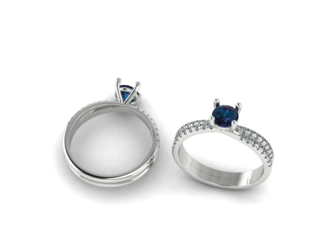 375 Belle bague Modèles 3D en vedette