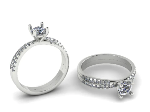 375 Beautiful ring 3D Print Model