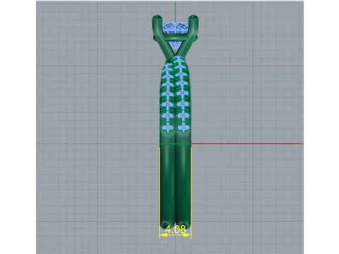 375 Beautiful ring 3D Print Model