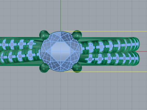 375 Beautiful ring Modèles 3D en vedette