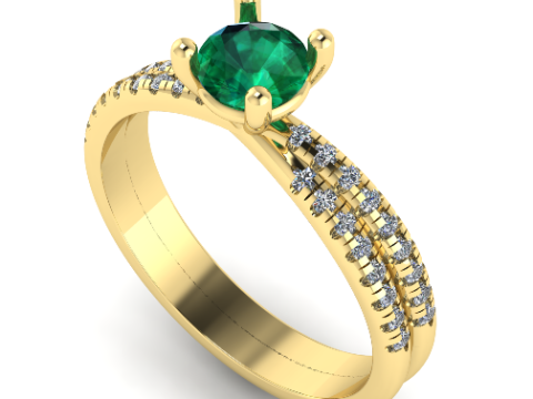 375 Beautiful ring Modèles 3D en vedette