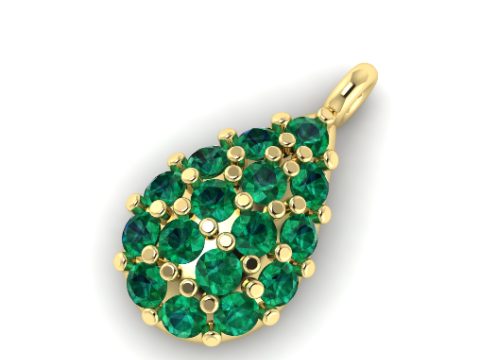 377 Small pendant 3Dプリントモデル