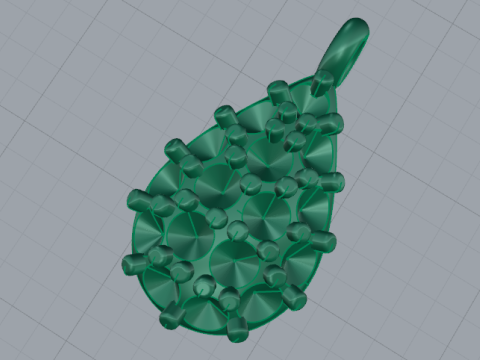 377 Small pendant 3Dプリントモデル
