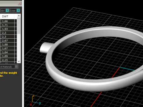 380 Wedding ring 3D Print Model