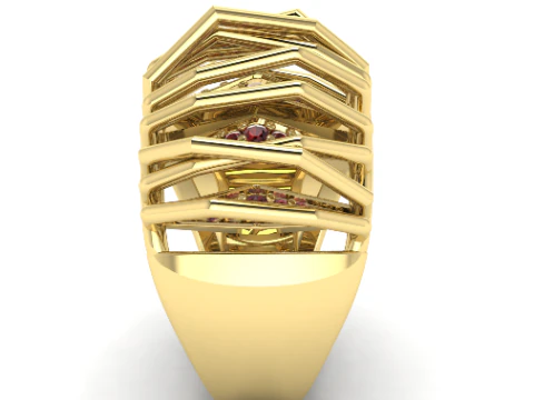383 Beautiful ring 3D Print Model