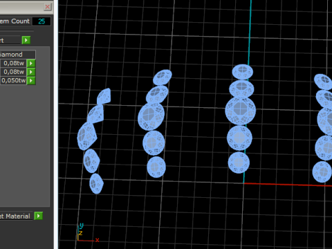 383 Beautiful ring Model Cetak 3D