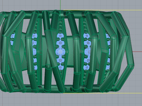 383 Beautiful ring Model Cetak 3D