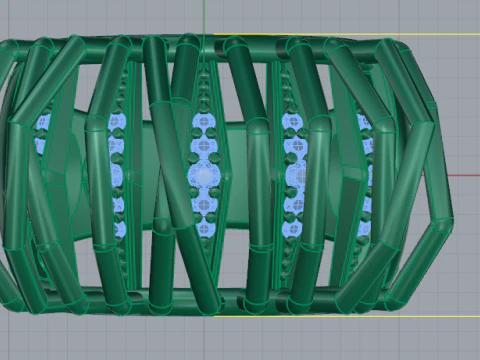 383 Beautiful ring 3D Print Model