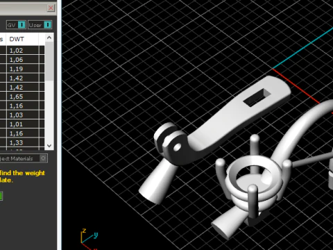 384 Earrings with one stone 3D Print Model