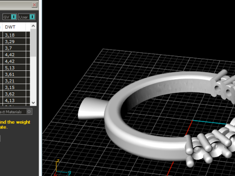 386 Ring 3Dプリントモデル