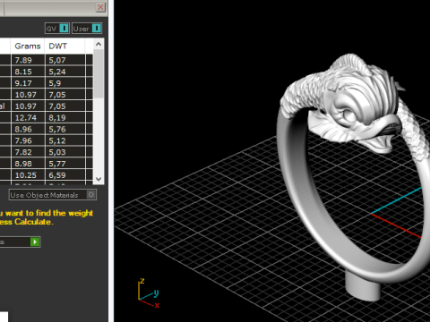 387 Ring Fish 3D Print Model