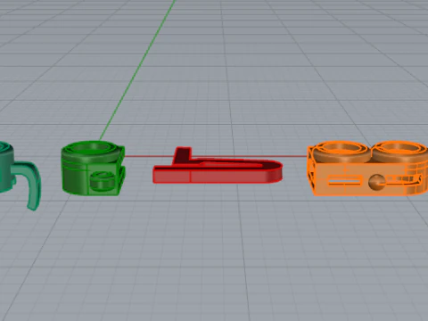 390 Bracelet 3D Print Model
