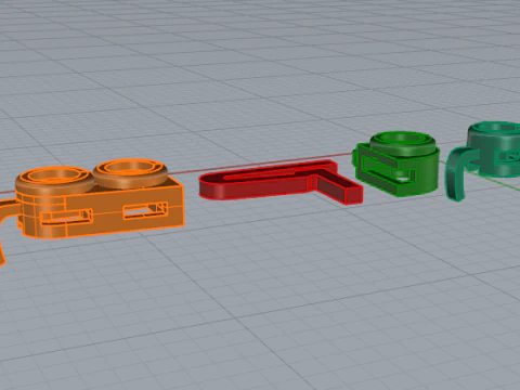 390 Bracelet 3D Print Model