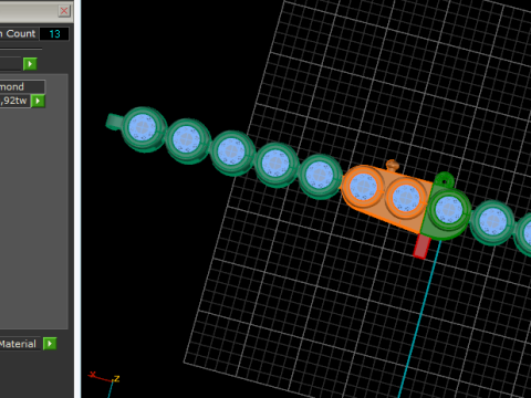 Bracciale 390 Modello di stampa 3D