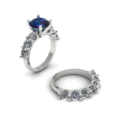 392 Female ring Model do druku 3D .c4d .max .obj .3ds .fbx .stl .blend 