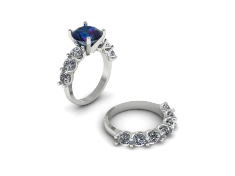 392 Жіноча каблучка 3D Принт Модель