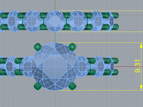 392 Female ring Model do druku 3D
