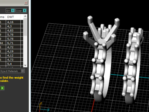 392 Female ring 3D Print Model