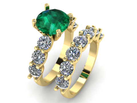 392 Female ring Model do druku 3D