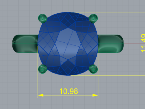 394 Ring Model do druku 3D