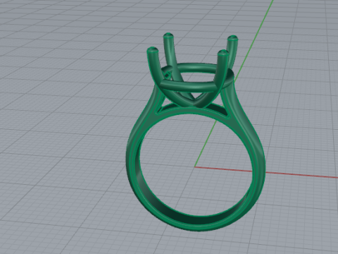 394 Ring Model do druku 3D