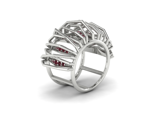 396 Beautiful ring 3D Print Model