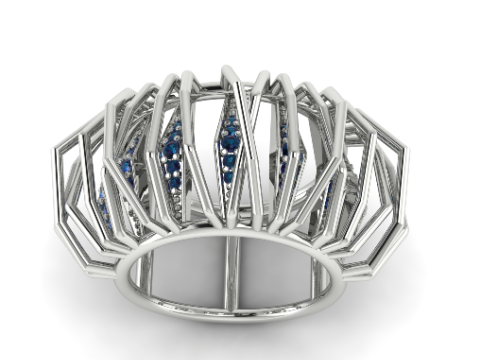 396 Beautiful ring 3D Print Model