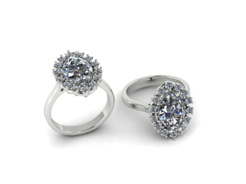 398 Female ring 3D-printmodel