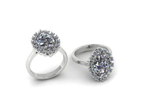 398 Female ring 3D Print Model