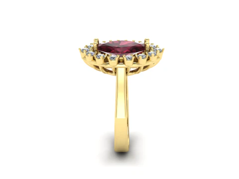 398 Female ring 3D Print Model