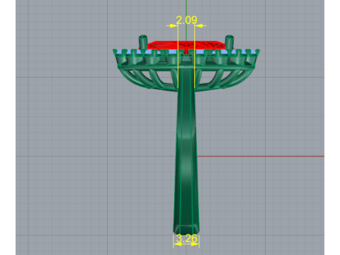 398 Female ring Modelo de Impressão 3D