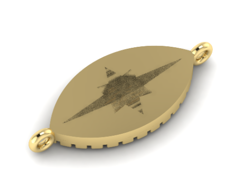 399 Pendant eye Modèles 3D en vedette